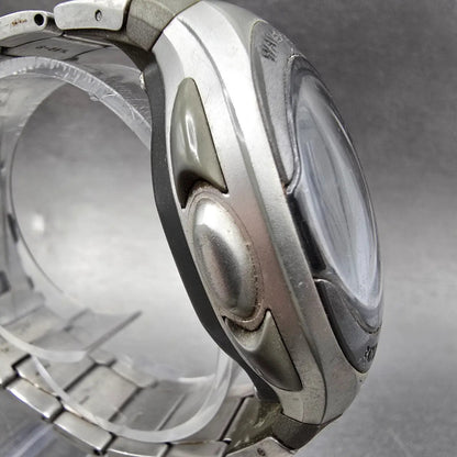 Casio WV-50H Watch Men 42mm Digital Alarm Chrono Gray Oval Waveceptor New Batt3
