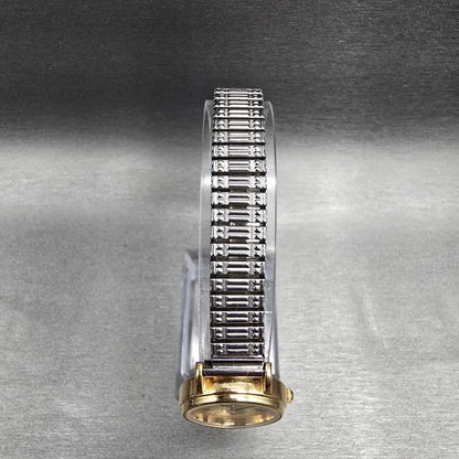 Seiko Alba Watch Women 24mm Champagne Dial Gold Tone Round V515-6300 New Battery4