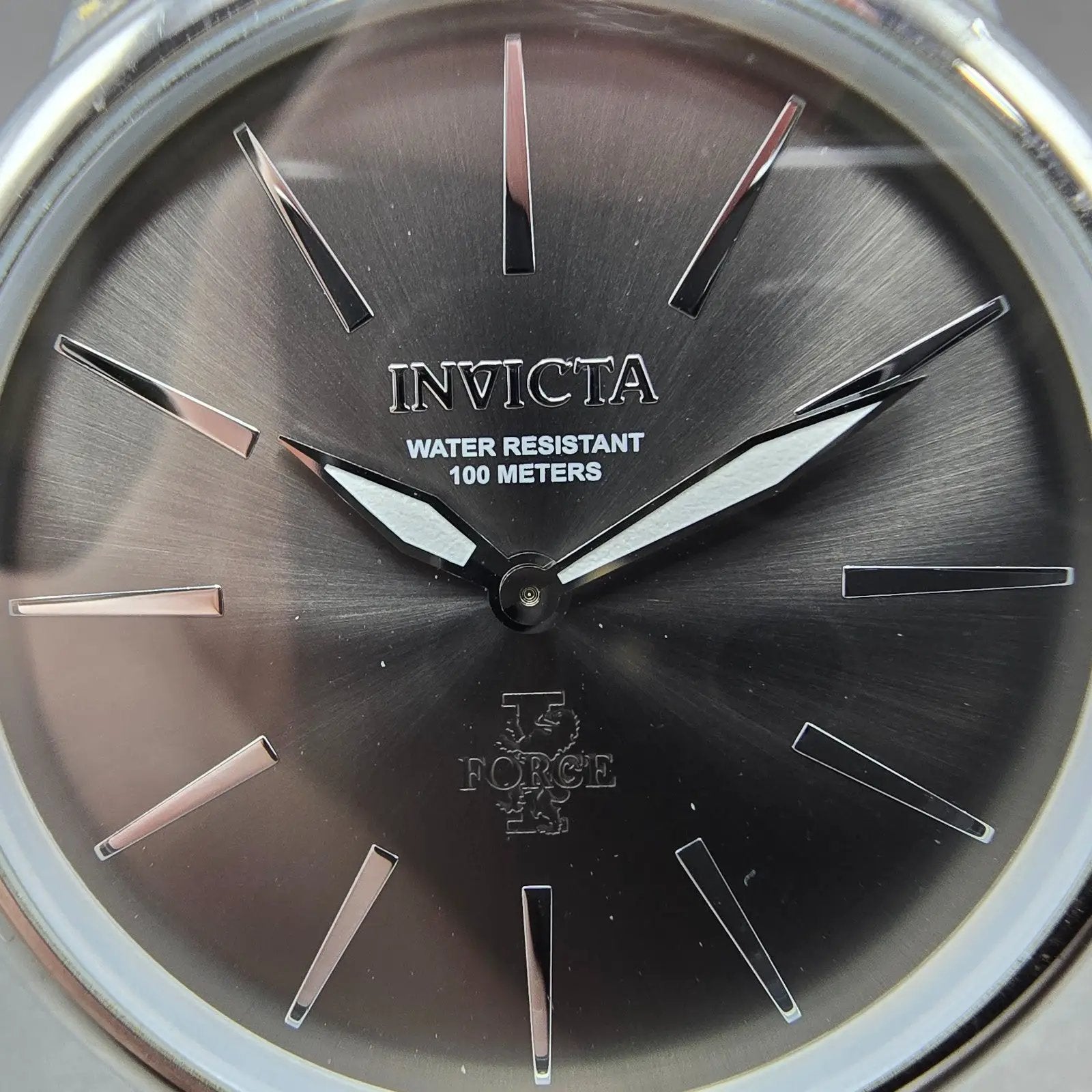 Invicta I-Force Watch Men 46mm Gray Dial Silver Tone Round 22930 New Battery1