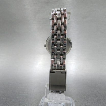 Seiko ALBA Solar Watch Women 27mm Silver Dial Silver Tone Round V1810AL0 Runs7