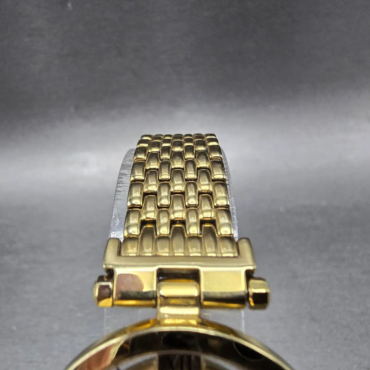 Citizen Eco-Drive Stiletto Watch Women 28mm MOP Dial Gold Round EG3082-50D Runs4