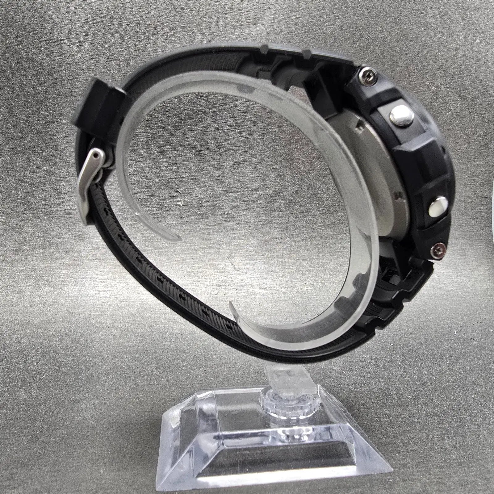 Casio G-Shock GS-300 Watch Men 43mm Black Titanium Analog Digital 2301 PARTS10