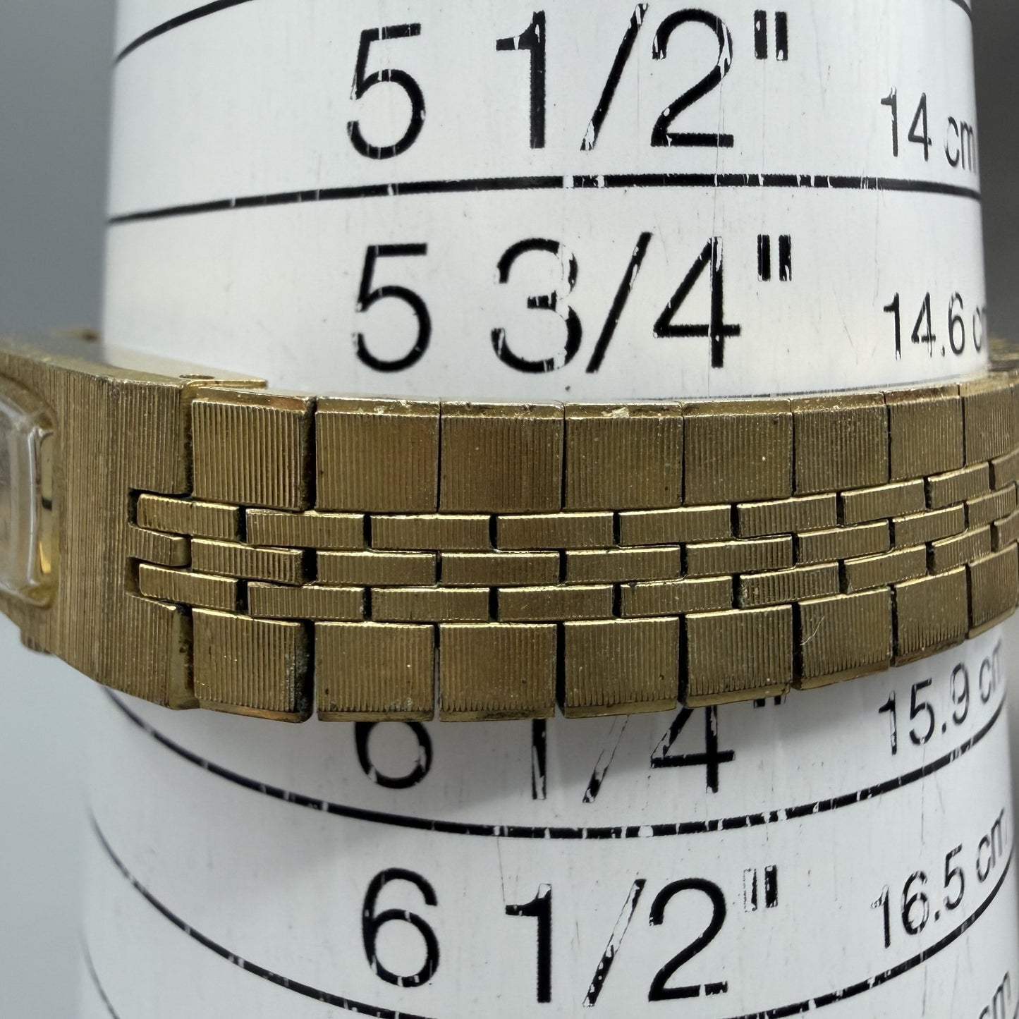Seiko Tank Watch Women 12mm Champagne Dial Gold Tone Rectangle Manual Wind Runs10