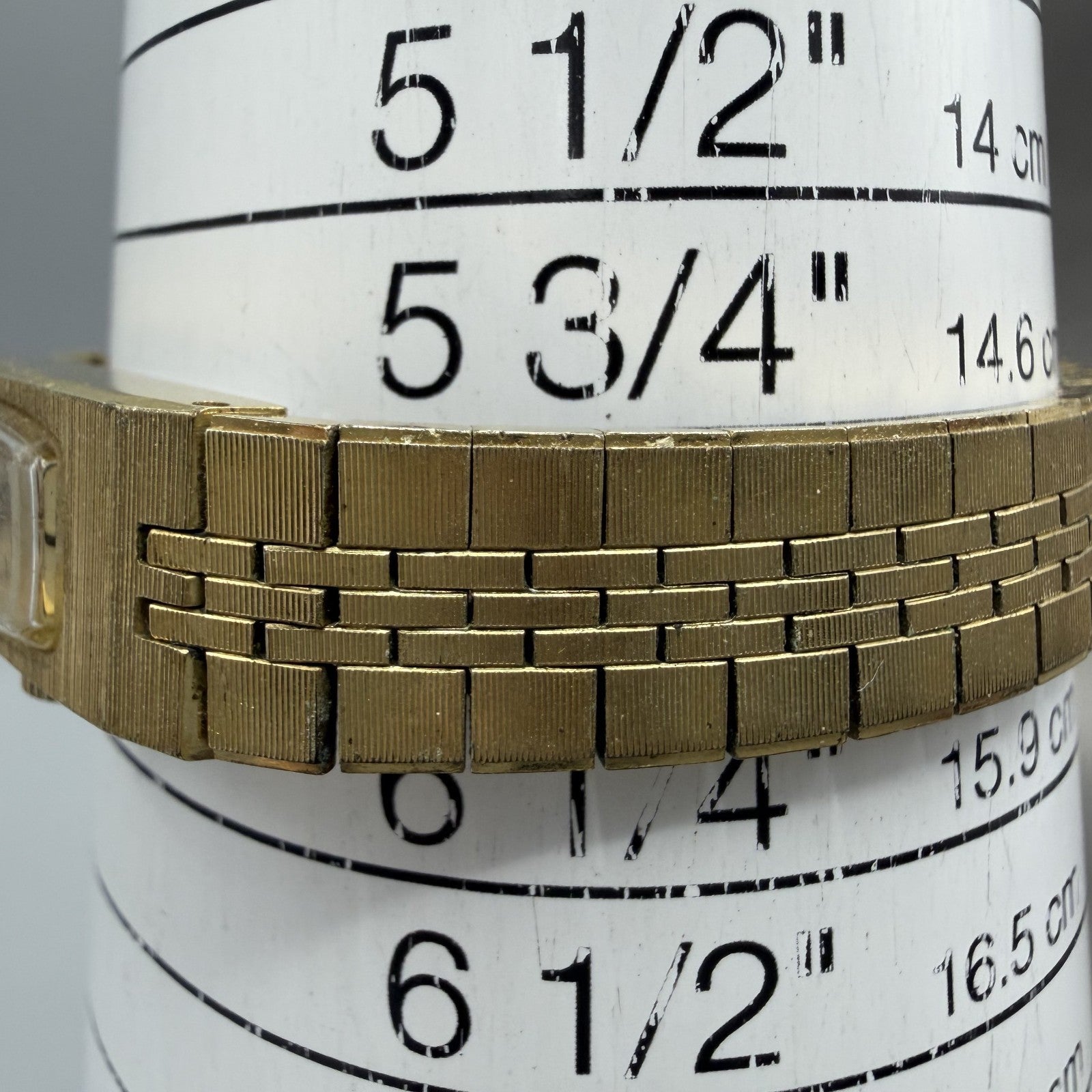 Seiko Tank Watch Women 12mm Champagne Dial Gold Tone Rectangle Manual Wind Runs10