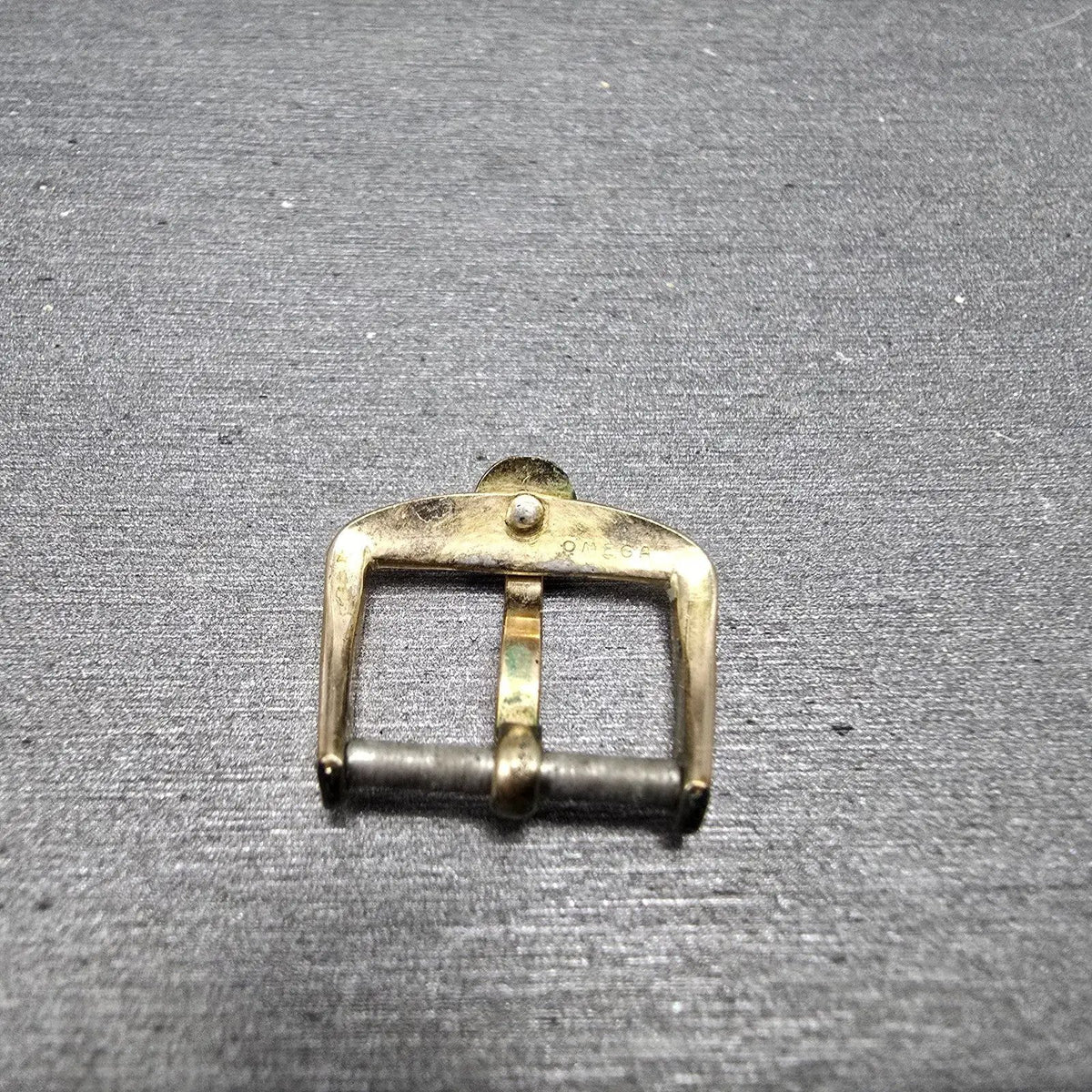 Omega Watch Buckle 13mm Gold Tone Vintage 7