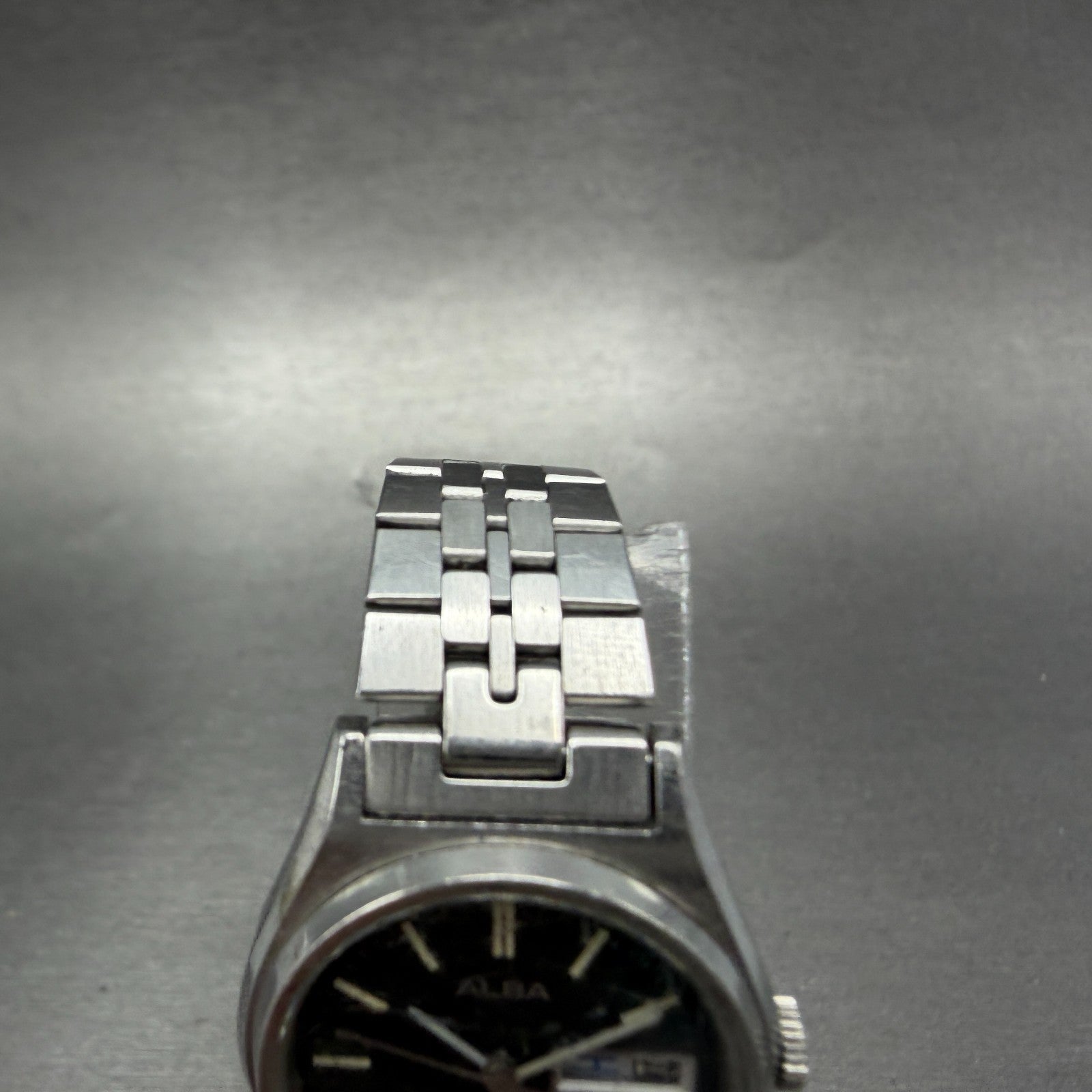 Seiko Alba Watch Women 24mm Green Dial Silver Tone Daydate Y643-0040 New Battery4