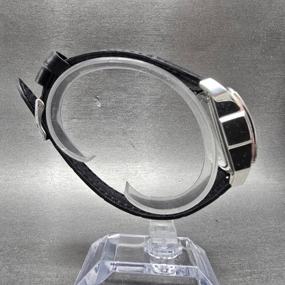 Invicta Lupah Watch 29mm Blue Dial Silver Tone Rectangle 0684 New Battery7