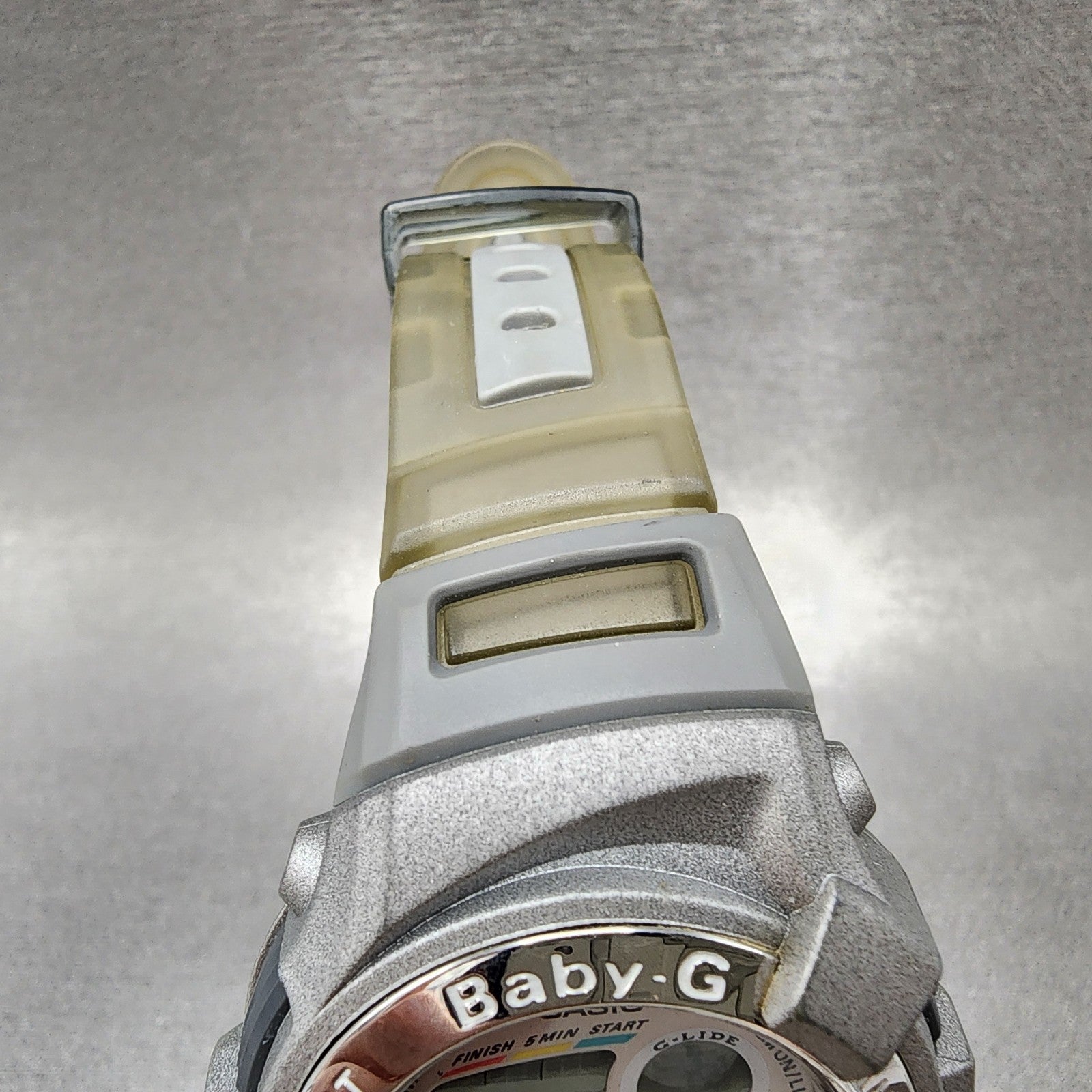 Casio BabyG BGX170 Watch Women 42mm Silver Dial Silver Tone Digital New Batt4