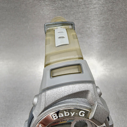 Casio BabyG BGX170 Watch Women 42mm Silver Dial Silver Tone Digital New Batt4