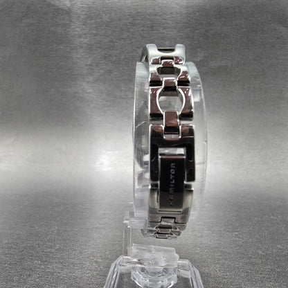 Hamilton Marylin Watch Women 21mm White Dial Steel Oval 6347 New Battery7