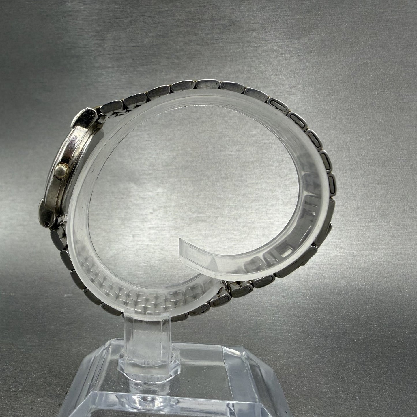 Seiko Watch Women 24mm Silver Dial Two Tone Round V701-1791 New Battery6