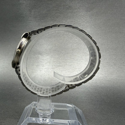 Seiko Watch Women 24mm Silver Dial Two Tone Round V701-1791 New Battery6