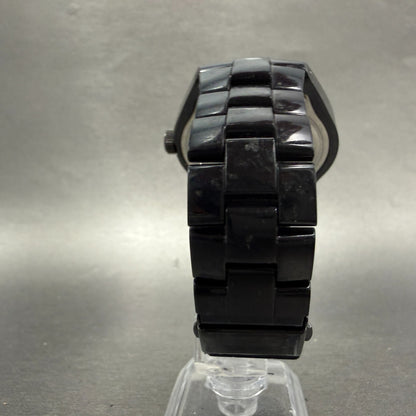 Adidas Cambridge Watch Men 44mm Black Dial Black Tone Date Round New Battery7