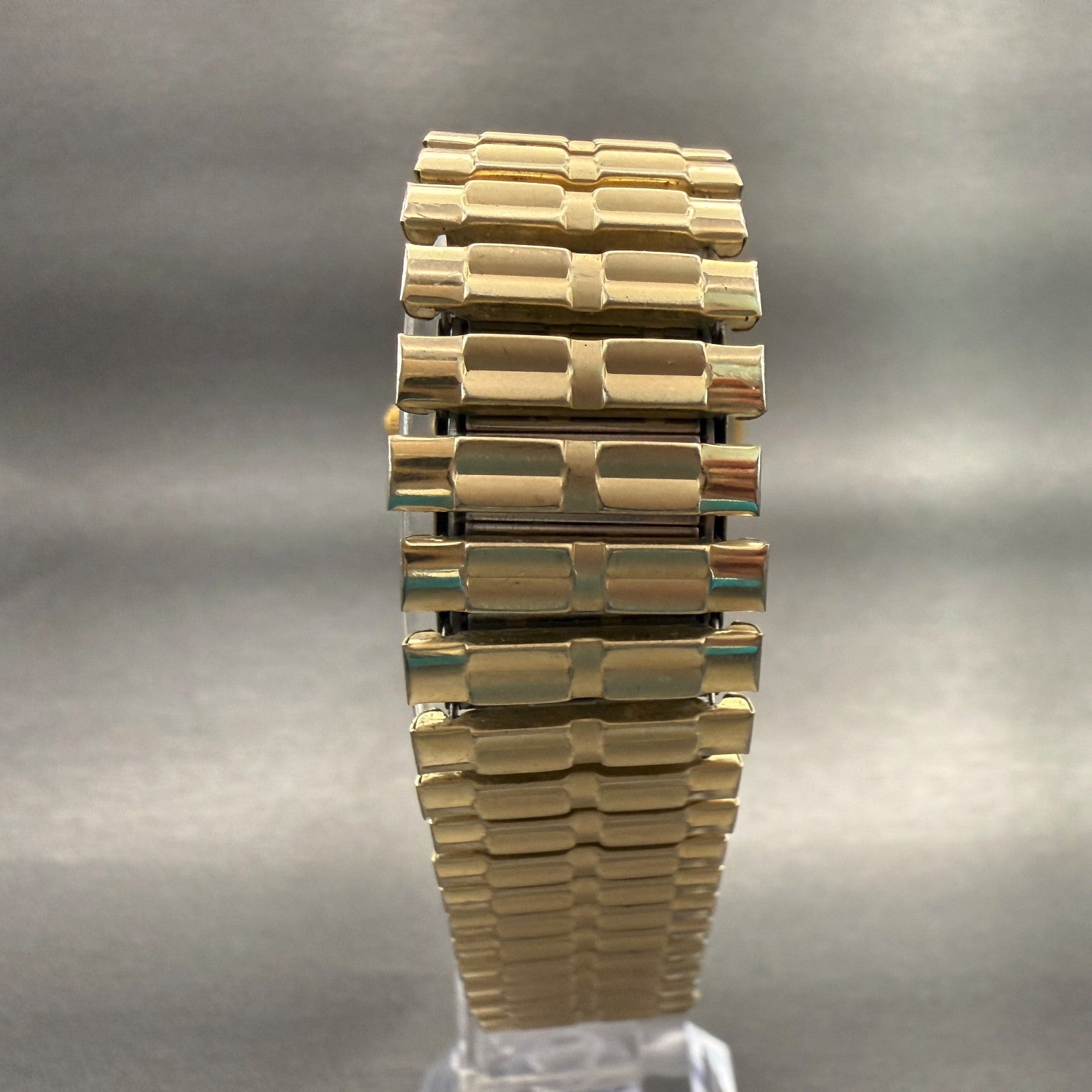 Seiko Watch Men 35mm White Dial Gold Tone Daydate Round V743-9029 New Battery7