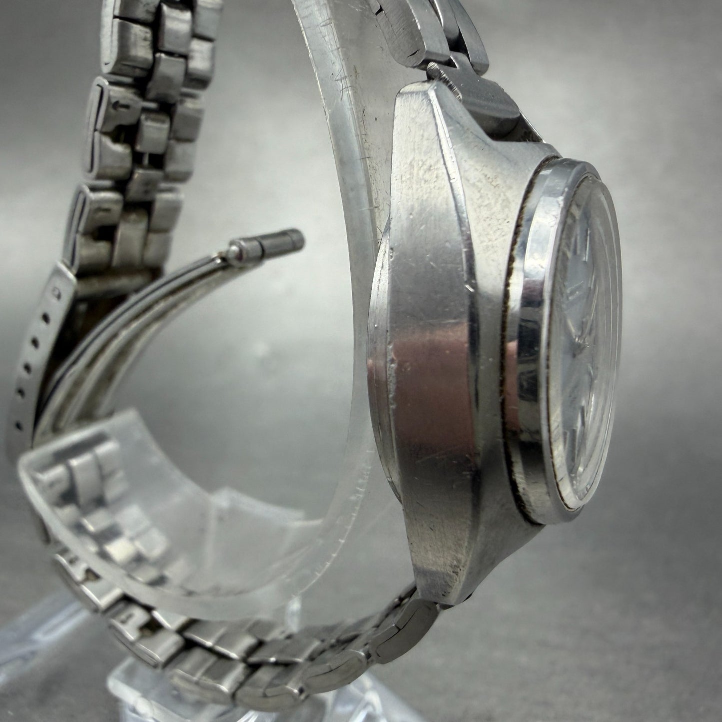 Citizen Cosmo Star V2 Watch Women 25mm Silver Dial Steel Daydate 4-660439 Runs3
