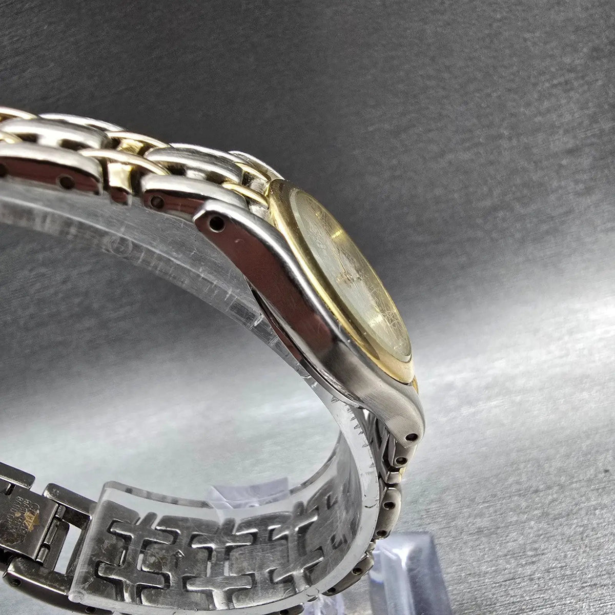 Citizen Elegance Watch Women 24mm White Dial Two Tone Round 5930-H06867 New Batt3