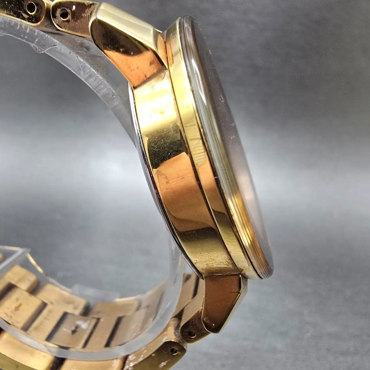 Movado Bold Watch Women 36mm Rose Dial Rose Gold Round 3600342 New Battery3