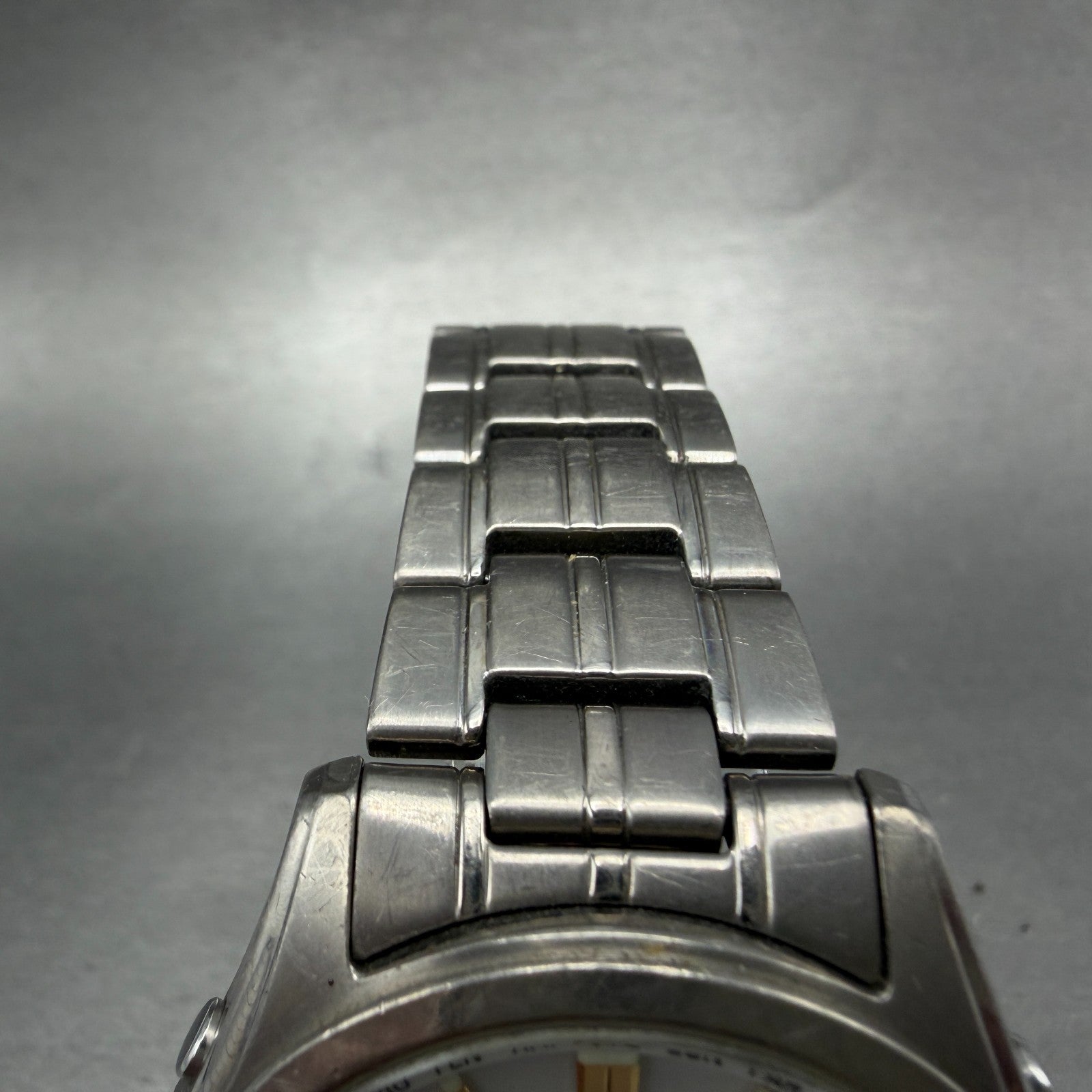 Casio Lineage Watch Men 40mm White Dial Titanium Tone Date Solar LIW-100t Runs4