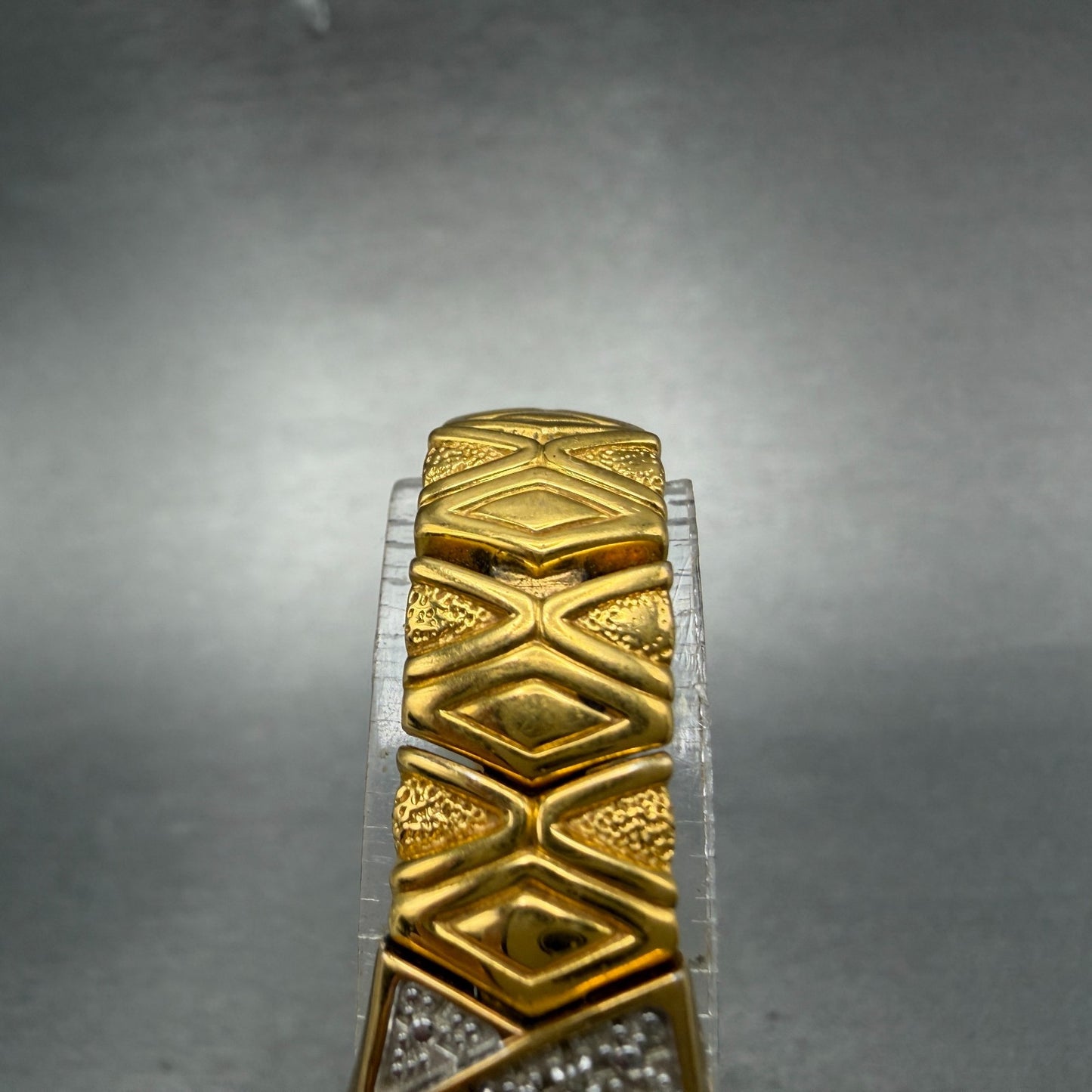 Seiko Watch Women 17mm Champagne Dial Gold Tone Oval V400-6559 VTG New Battey 564
