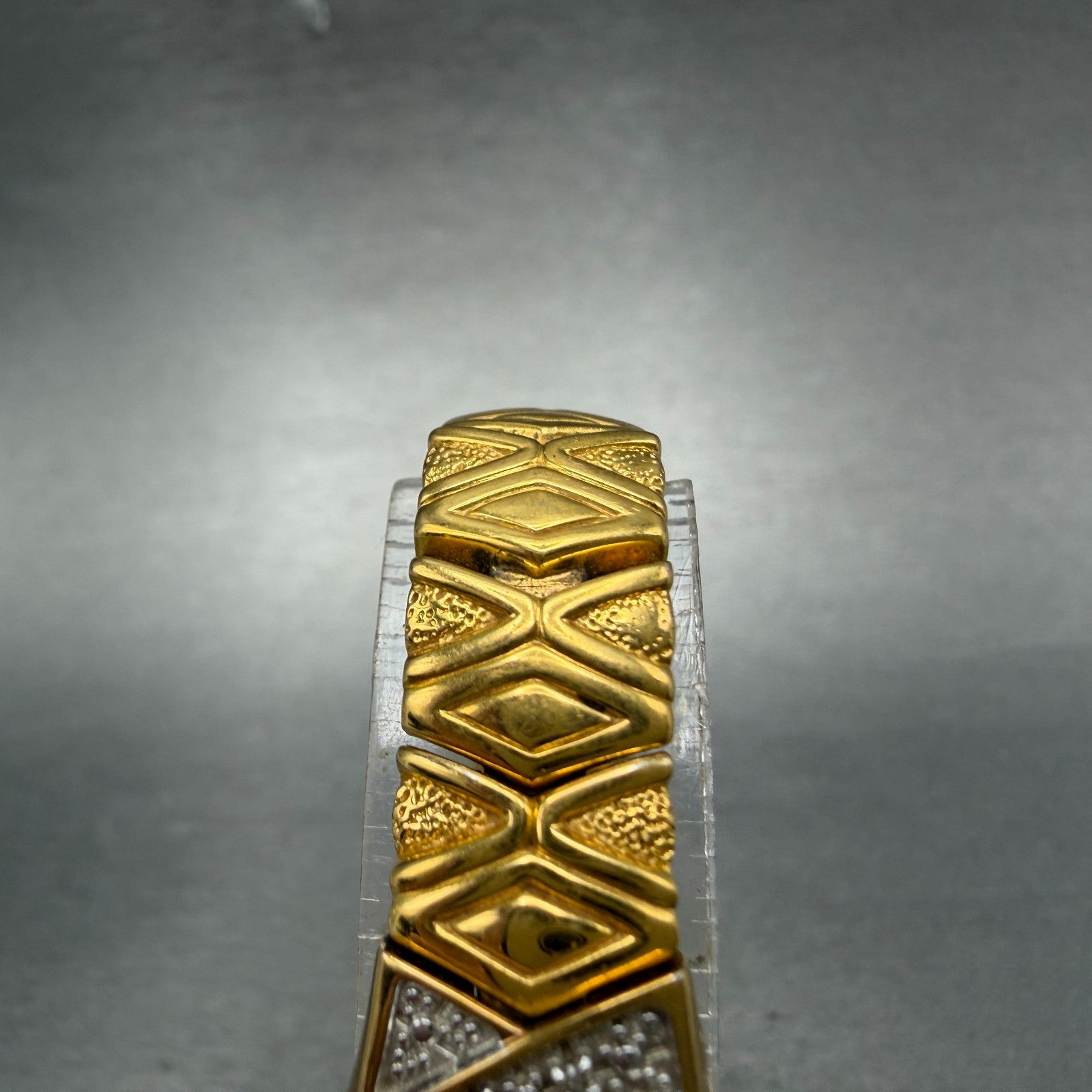 Seiko Watch Women 17mm Champagne Dial Gold Tone Oval V400-6559 VTG New Battey 564