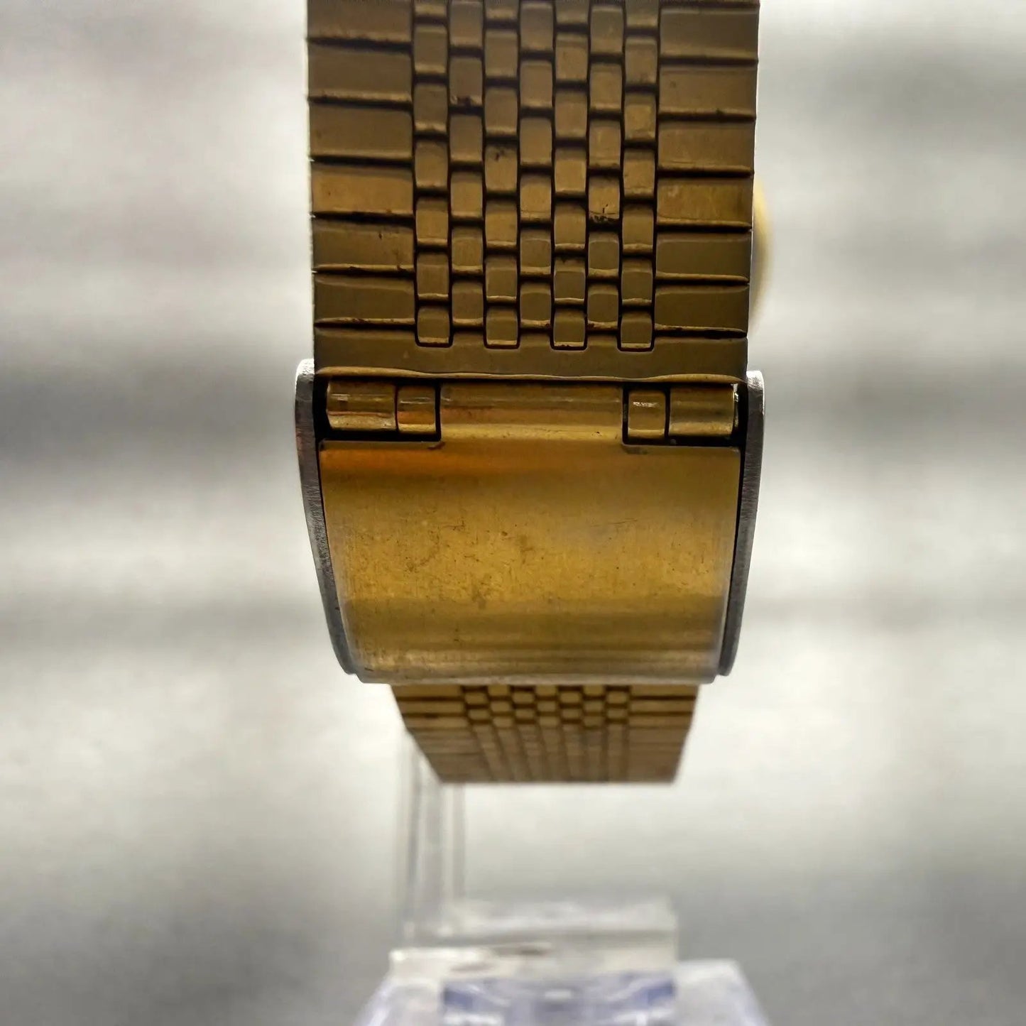Seiko Watch Men 33mm White Dial Gold Tone Round 7N01-7080 New Battery Vintage7