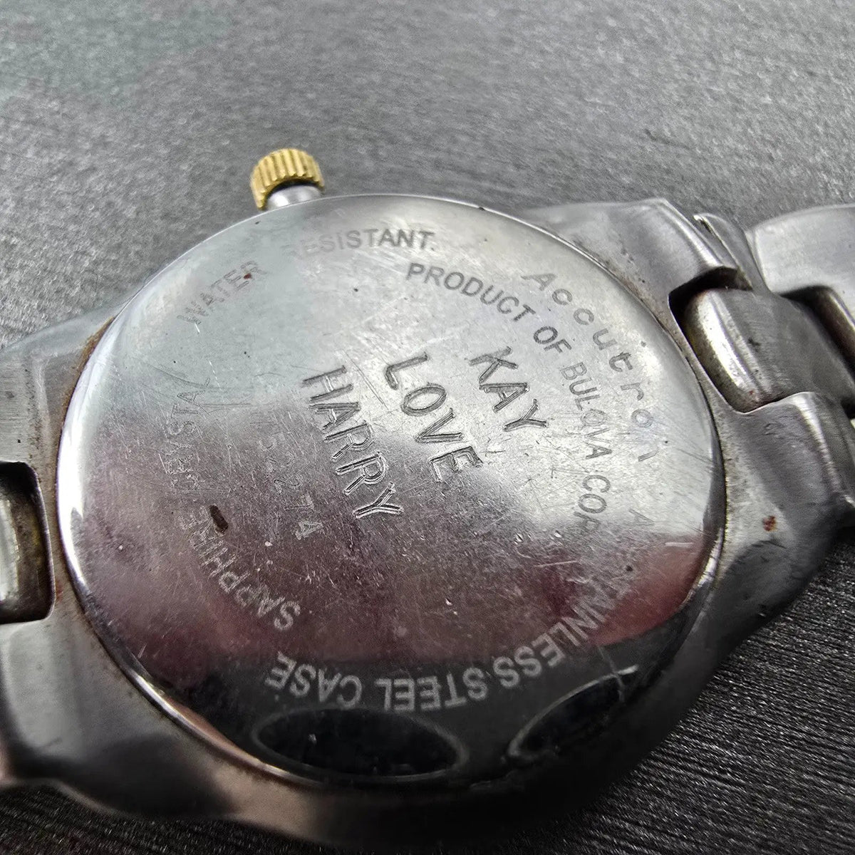 Bulova Accutron Watch Women 26mm MOP Dial Two Tone Diamonds New Batt 28R069