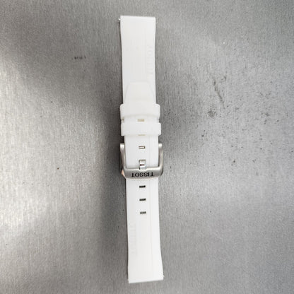 Tissot Seastar Dive Watch Women 35mm White Dial Steel Date Round New Battery11