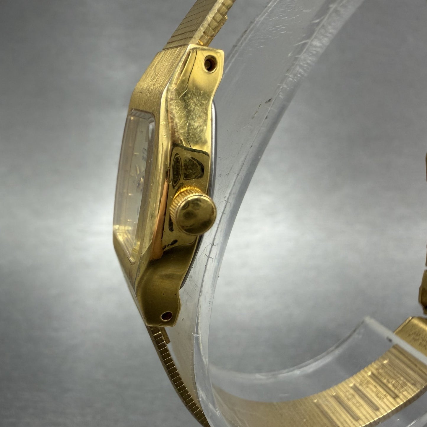 Citizen CQ Watch Women 16mm Champagne Dial Gold Tone 3220326170 New Battery2