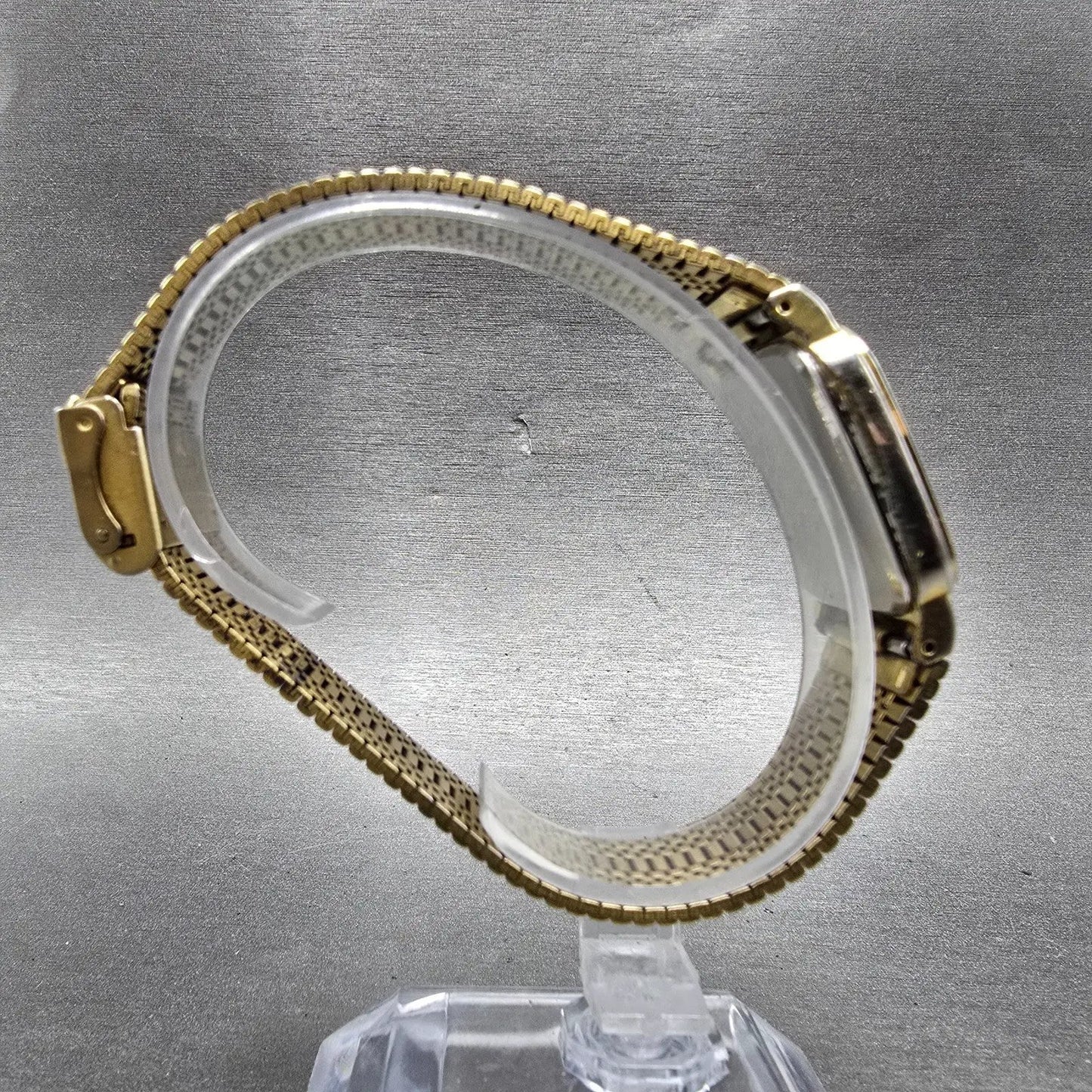Citizen CQ Watch Men 27mm Champagne Dial Gold Tone Rectangle 6031-S23691 PARTS8