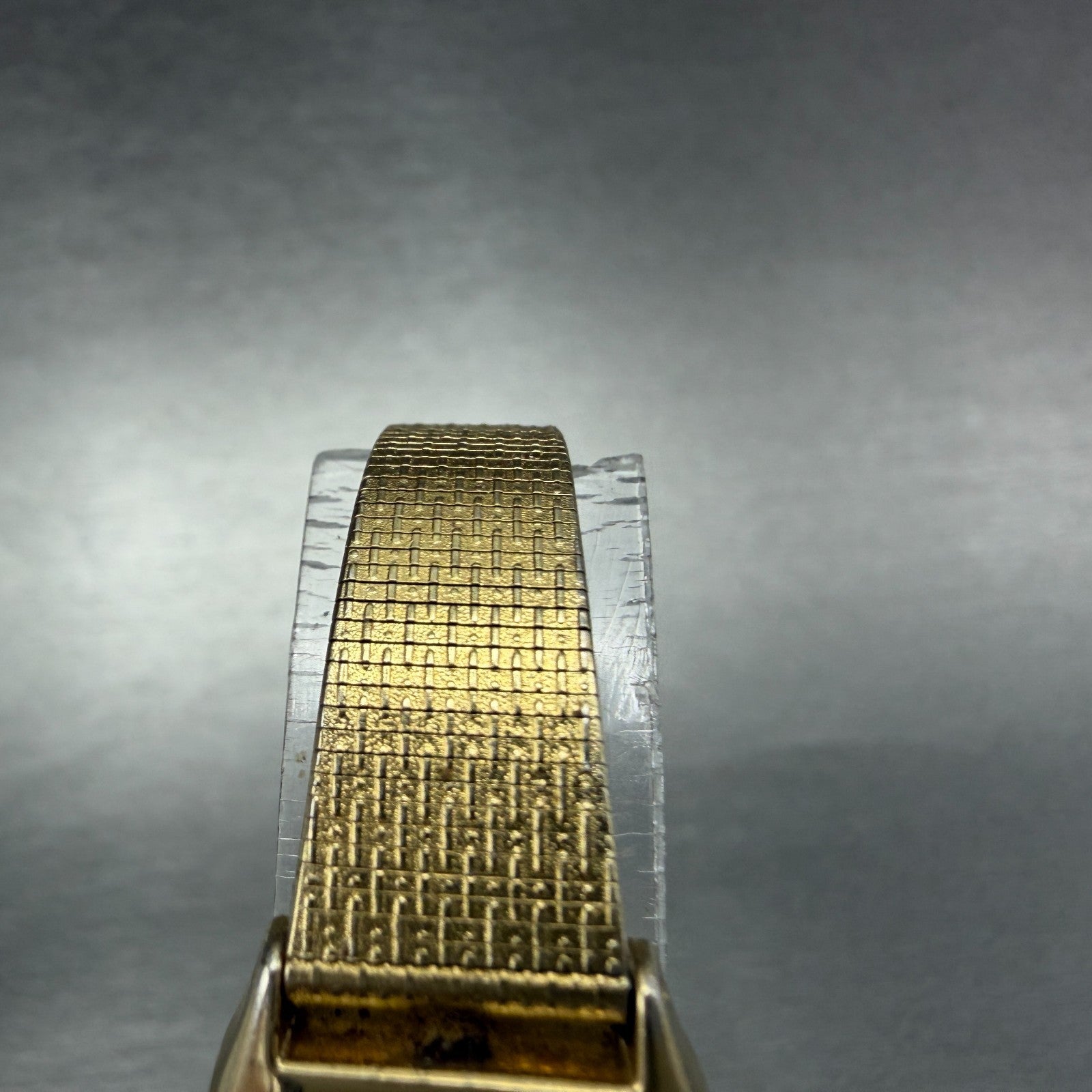 Seiko Tank Watch Women 17mm Champagne Dial Gold Tone VTG 2B20-5000 New Battery4