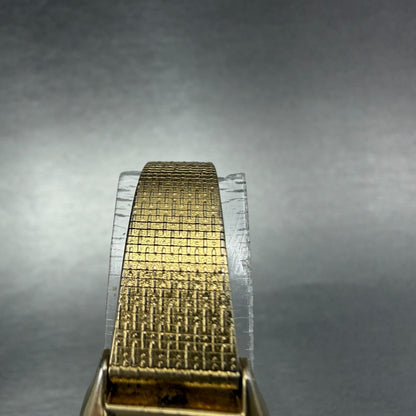 Seiko Tank Watch Women 17mm Champagne Dial Gold Tone VTG 2B20-5000 New Battery4