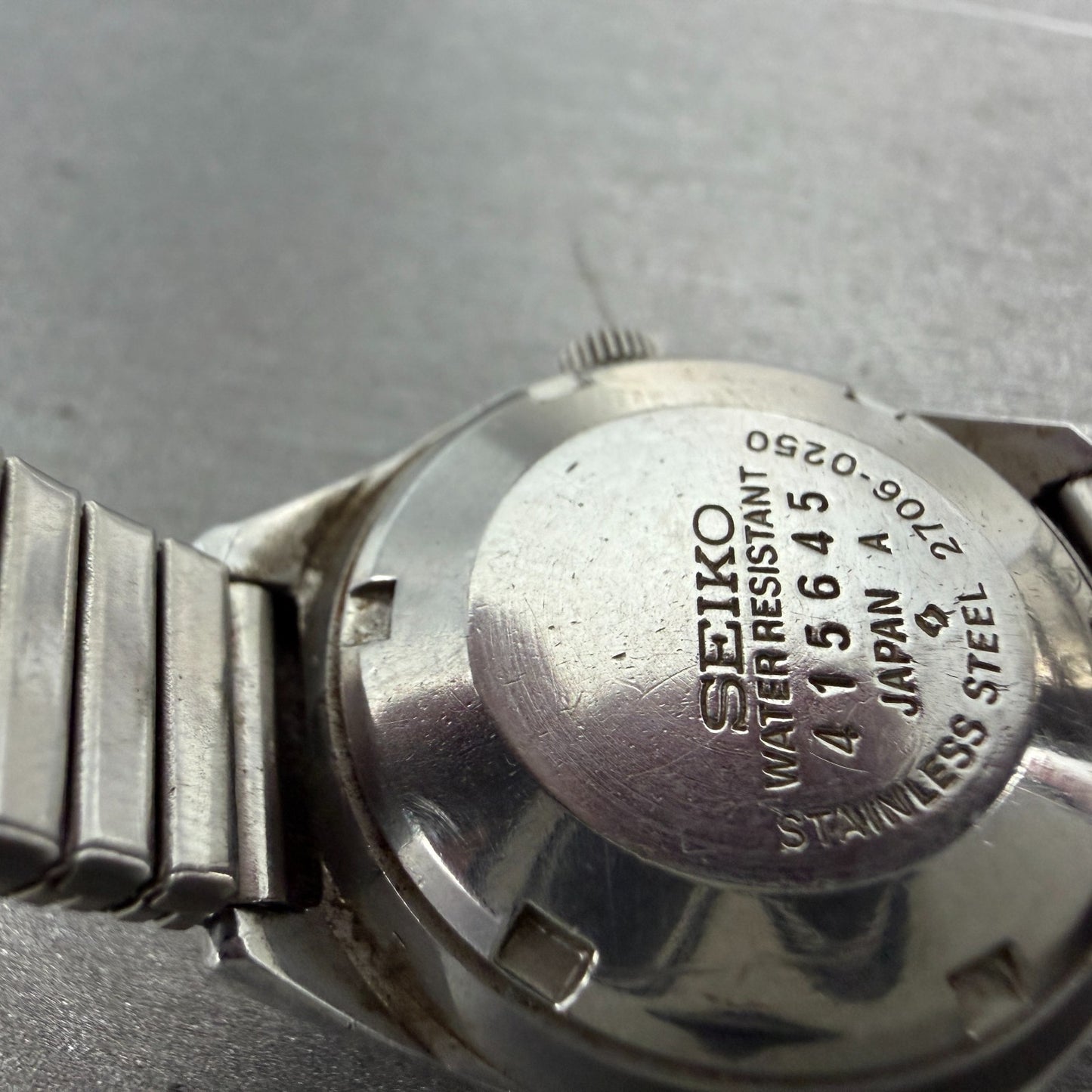 Seiko Automatic Watch Women 26mm Green Dial Silver Tone Daydate 2706-0250 Runs9