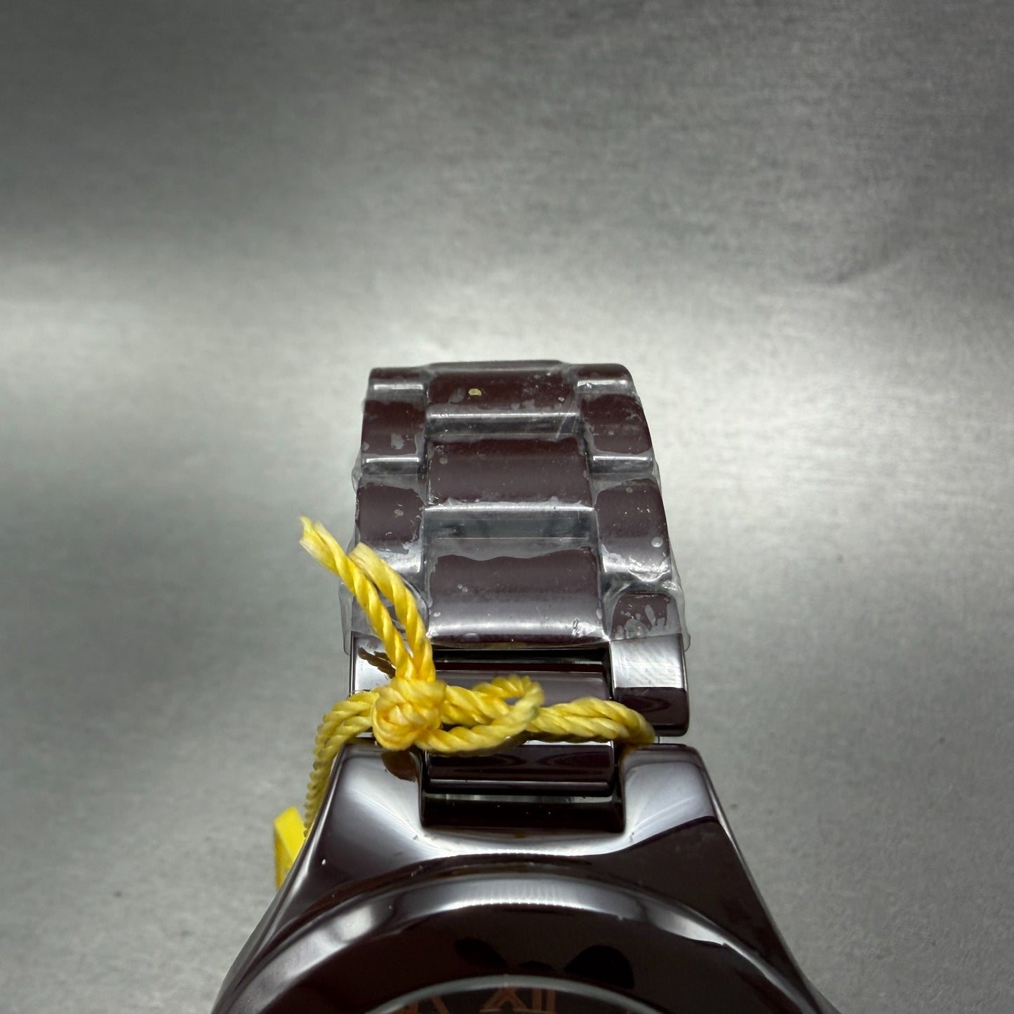 Invicta Watch Men 43mm Brown Dial Brown Ceramic Case Date Round  14580 New batt4