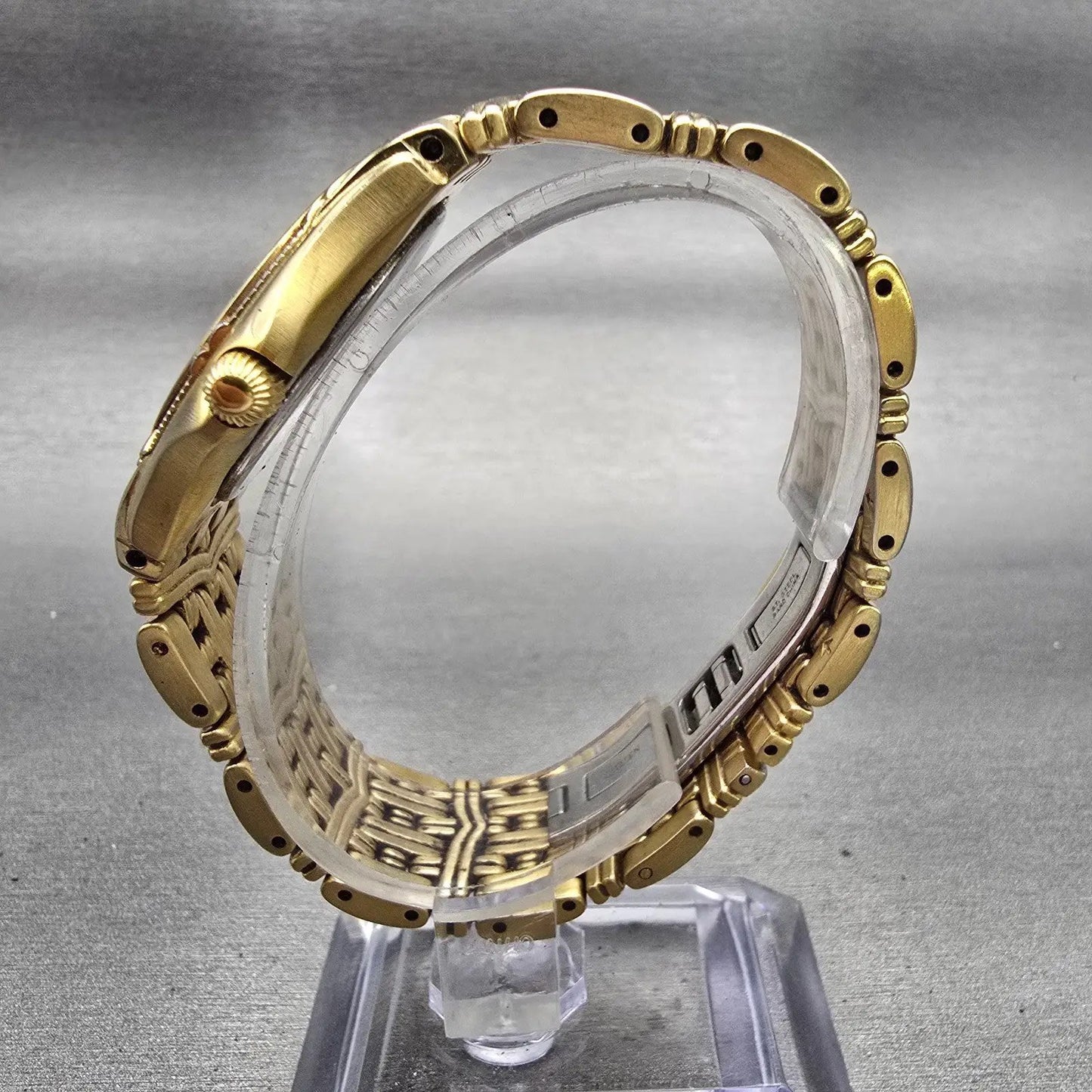 Citizen Elegance Watch Men 34mm Cream Dial Gold Tone Date 5510-H14291 New Batt6