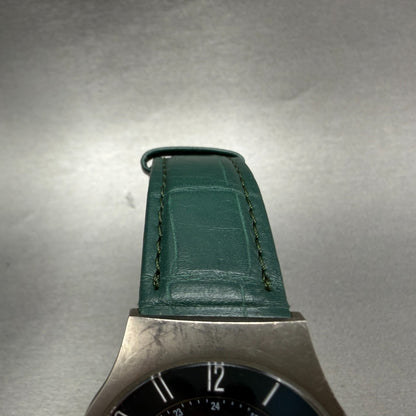 Skagen Watch Men 37mm Blue Dial Titanium Case Date Round 233XLTTN New Battery4