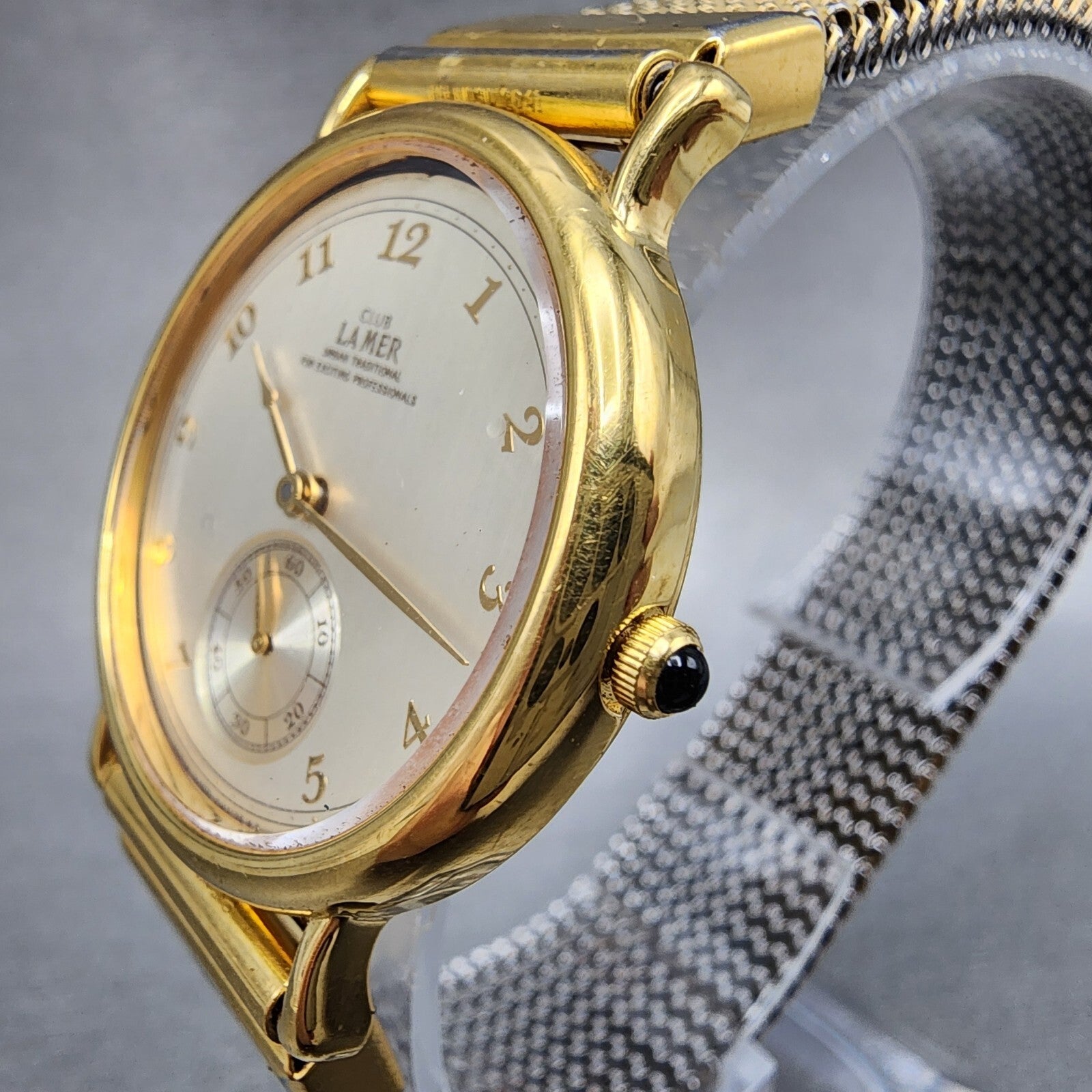 Citizen Club La Mer Watch Men 31mm White Dial Gold Tone Round 3481340752 PARTS3