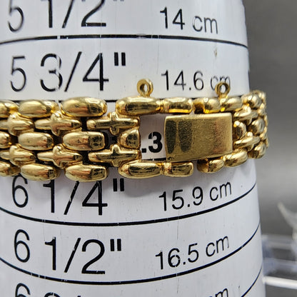 Seiko Watch Women 20mm Champagne Dial Gold Tone Round 1f210a30 New Battery10