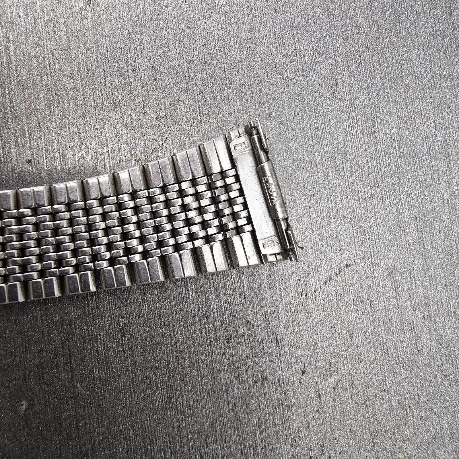 Seiko Bracelet 19mm Stainless Steel Silver Tone Vintage LA07A Japan READ!!!!!!!7
