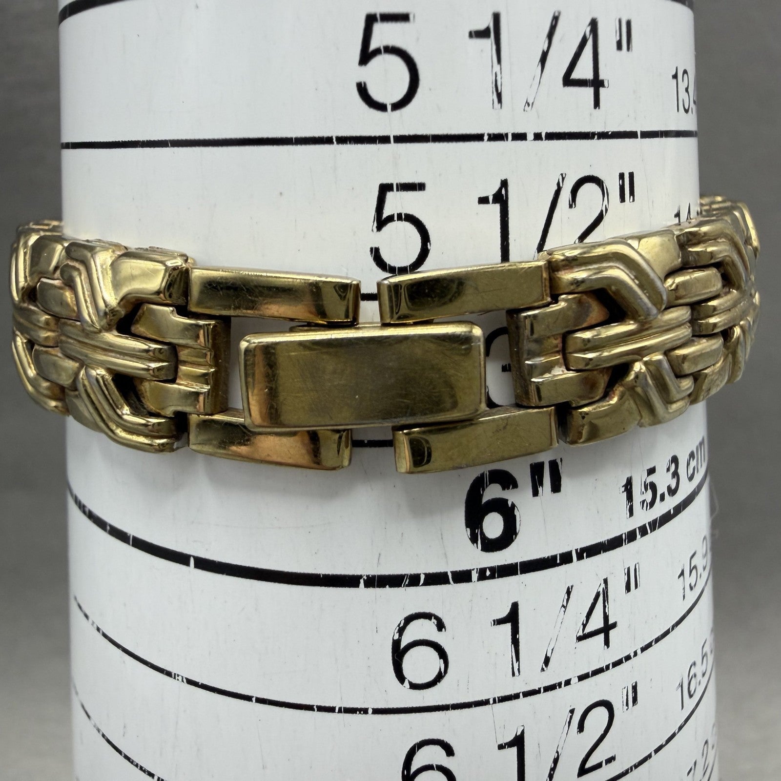 Citizen Tank Watch Women 13mm MOP Dial Gold Tone Rectangle 5421-S029023 New Batt9