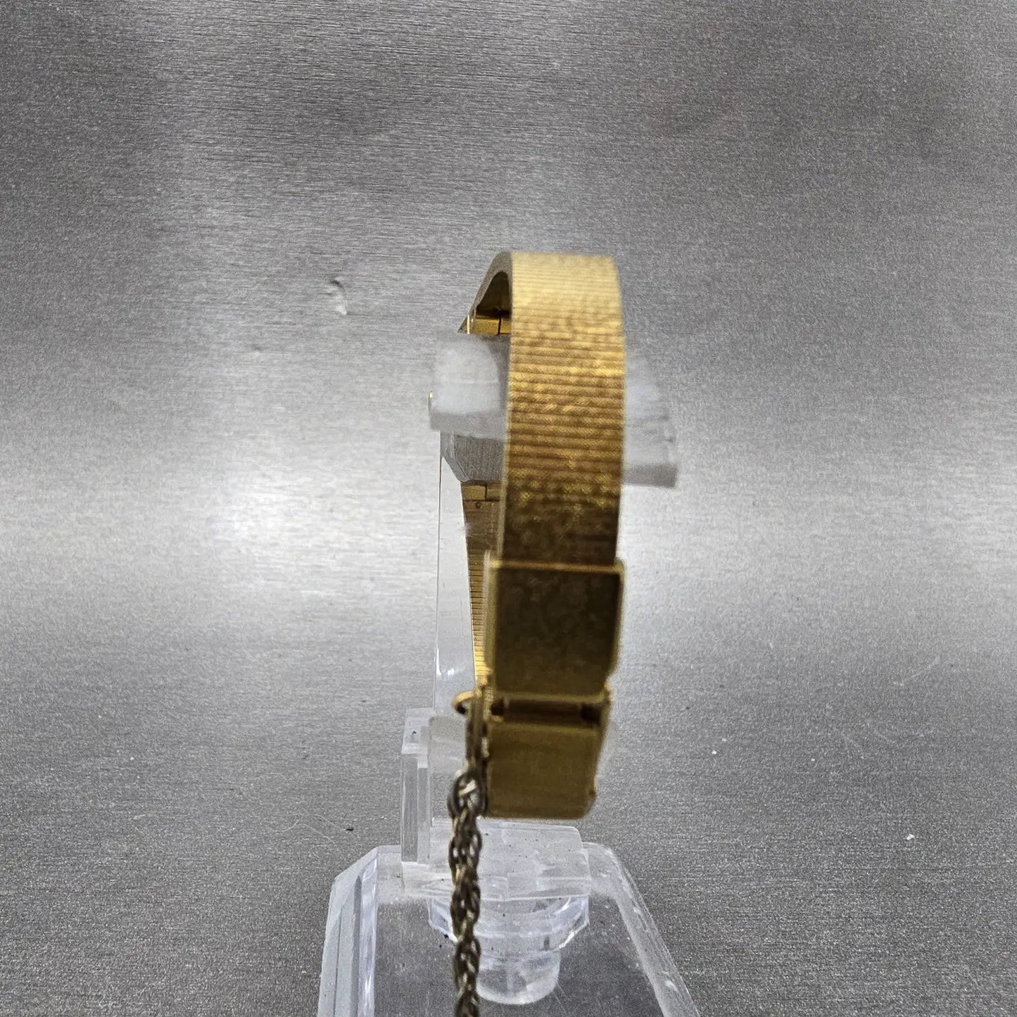 Citizen CQ Watch Women 17mm Champagne Dial Gold Tone 2931-291727 New Battery8
