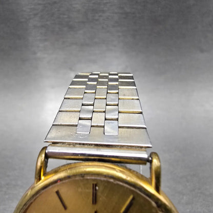 Longines Watch Men 32mm Gold Dial  Gold Tone Round 6799 VTG Caliber L150.4 PARTs5