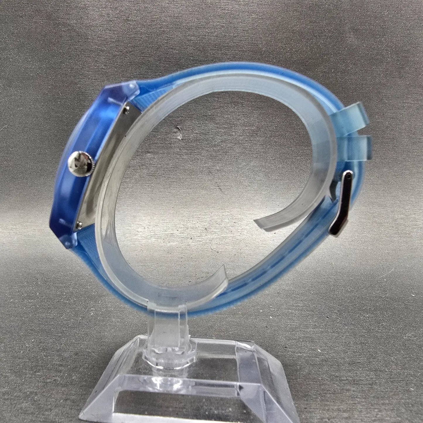 Adidas Street Project Two watch Men 39mm Blue Dial Blue Tone Round New battery6