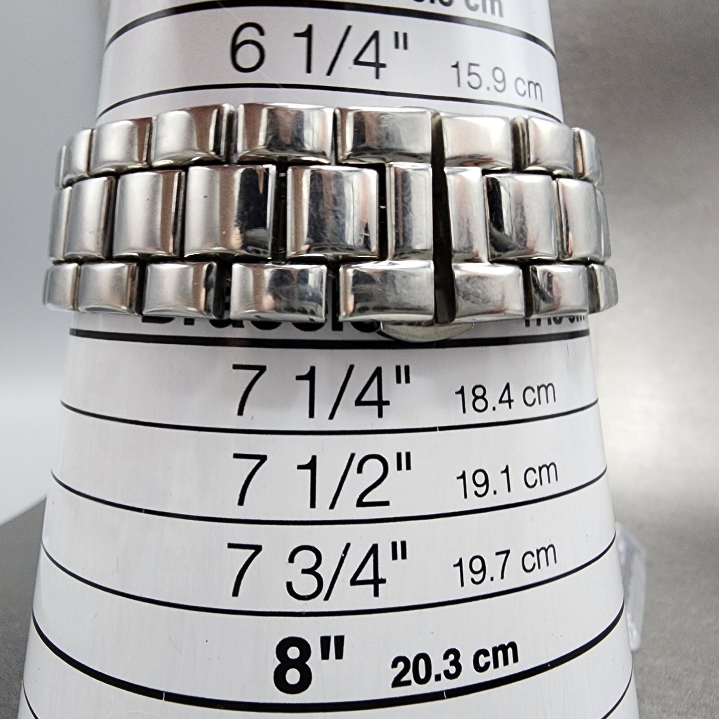 Emporio Armani Tank Watch Men 25mm White Dial Steel Small Seconds AR0146 PARTS11