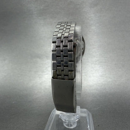 Seiko 5 Automatic Watch Women 25mm Silver Dial Steel Daydate 2906-0140 PARTS8