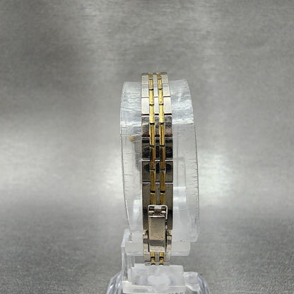 Citizen Tank Watch Women 13mm White Dial Two Tone Rectangle New Battery6