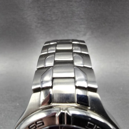 Guess Waterpro Watch Men 38mm Blue Dial Steel Date Round G65131G New Battery4