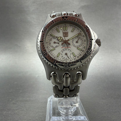 Elgin Watch Men 37mm White Dial Silver Tone Daydate Round FK-666-C PARTS Vintage6