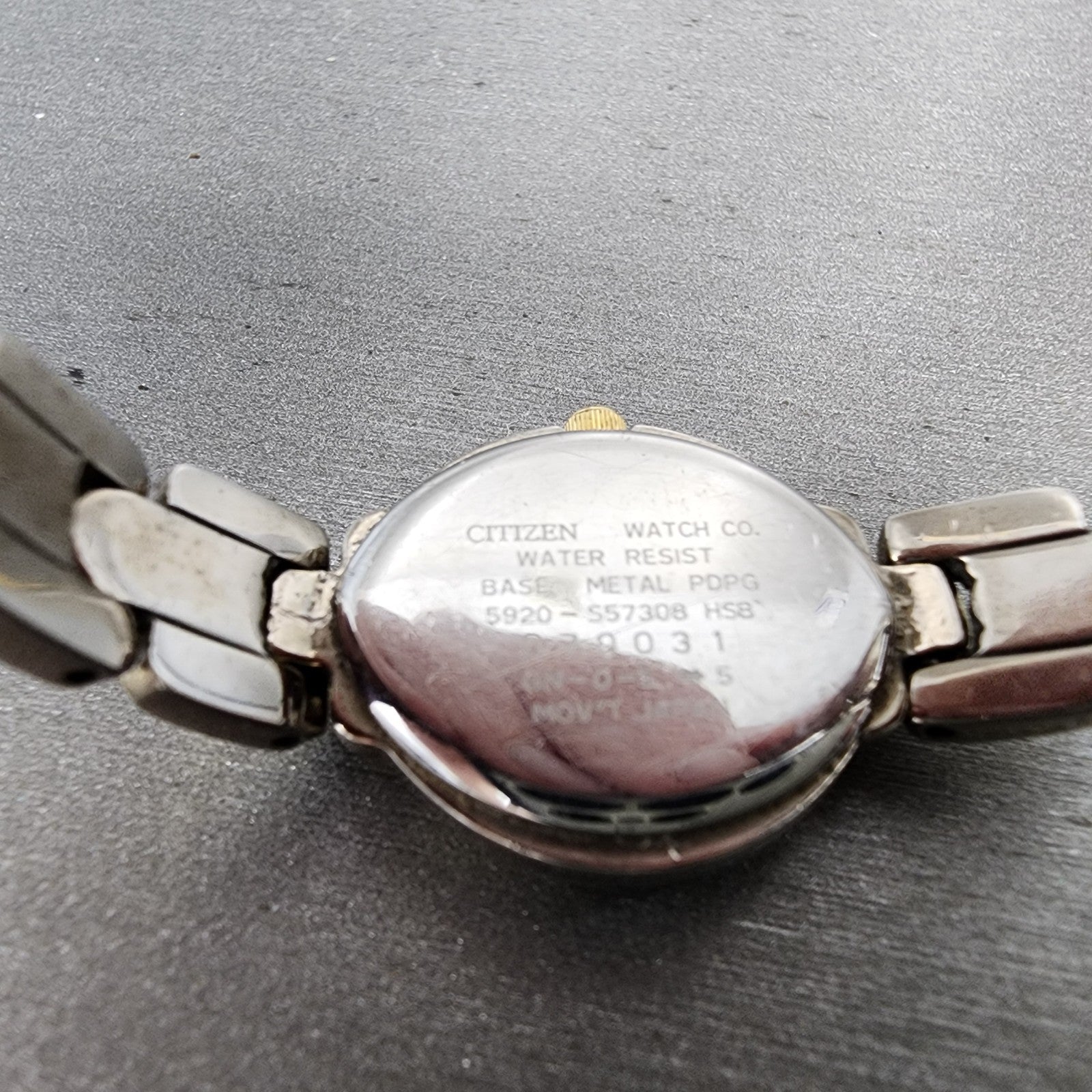 Citizen Watch Women 20mm MOP Dial Two Tone Round 5920S57308 New Battery9
