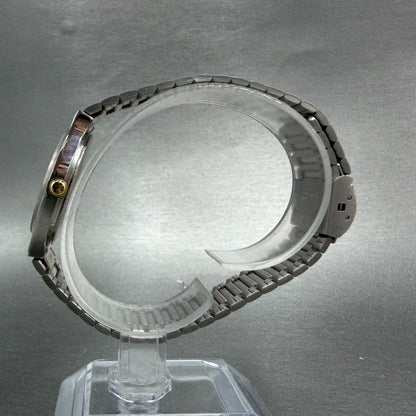 Seiko Watch Women 29mm Champagne Dial Silver Tone Round 7431-6090 New Battery6