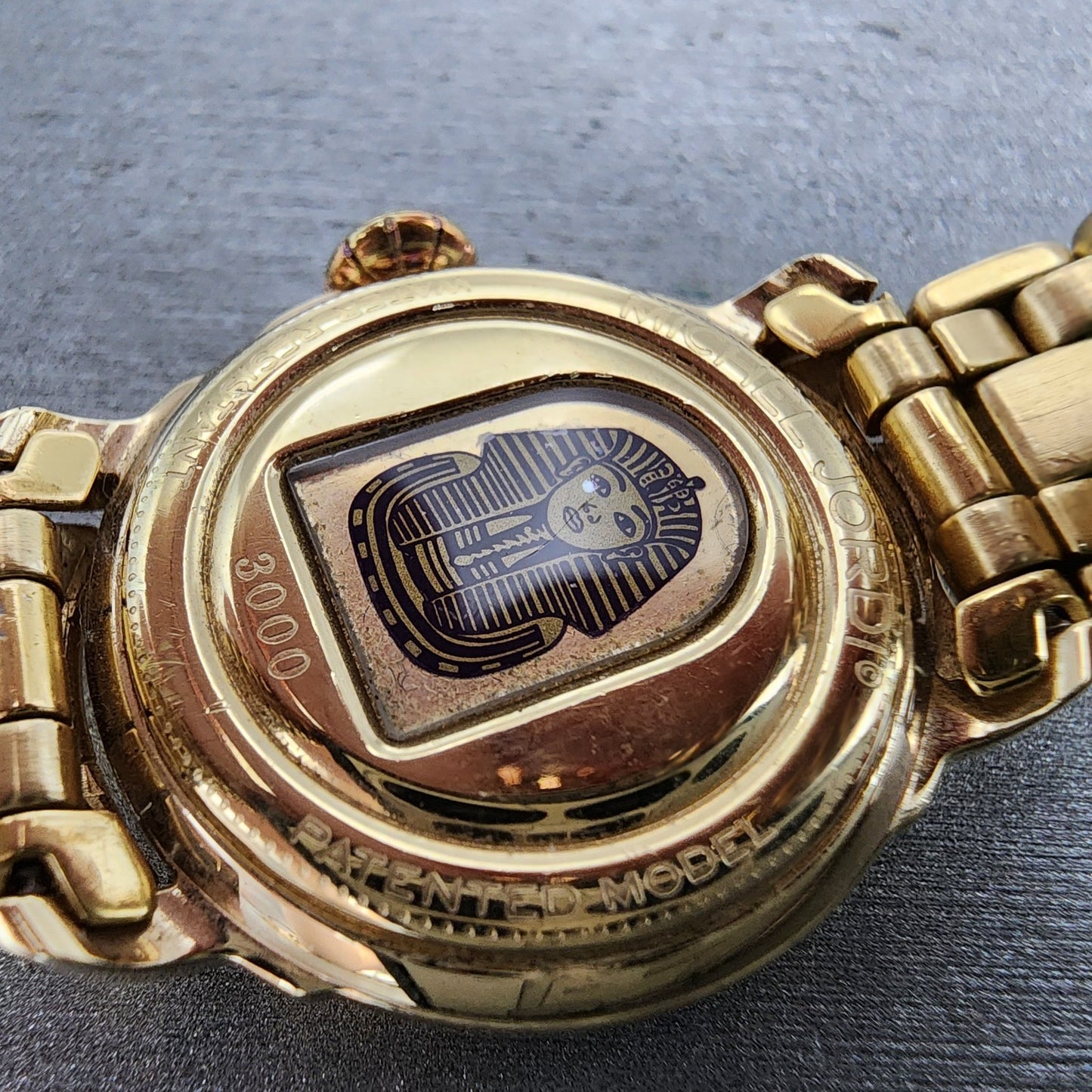 Michel Jordi 3000 Watch Women 26mm Cream Dial Gold Tone Round  New Battery9